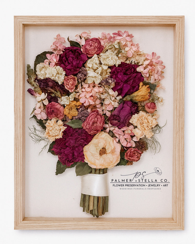 Wall Art + Bouquet Recreation