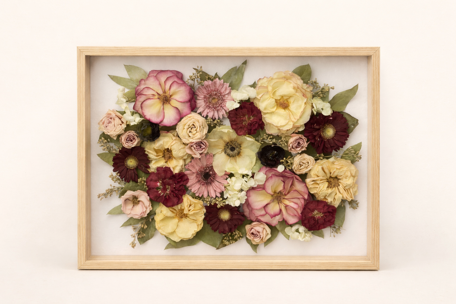 Custom Wall Art + Bouquet Recreation