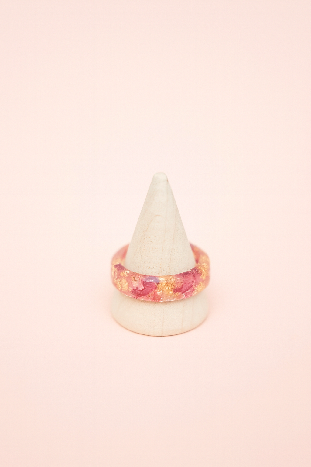 Floral Resin Ring 
