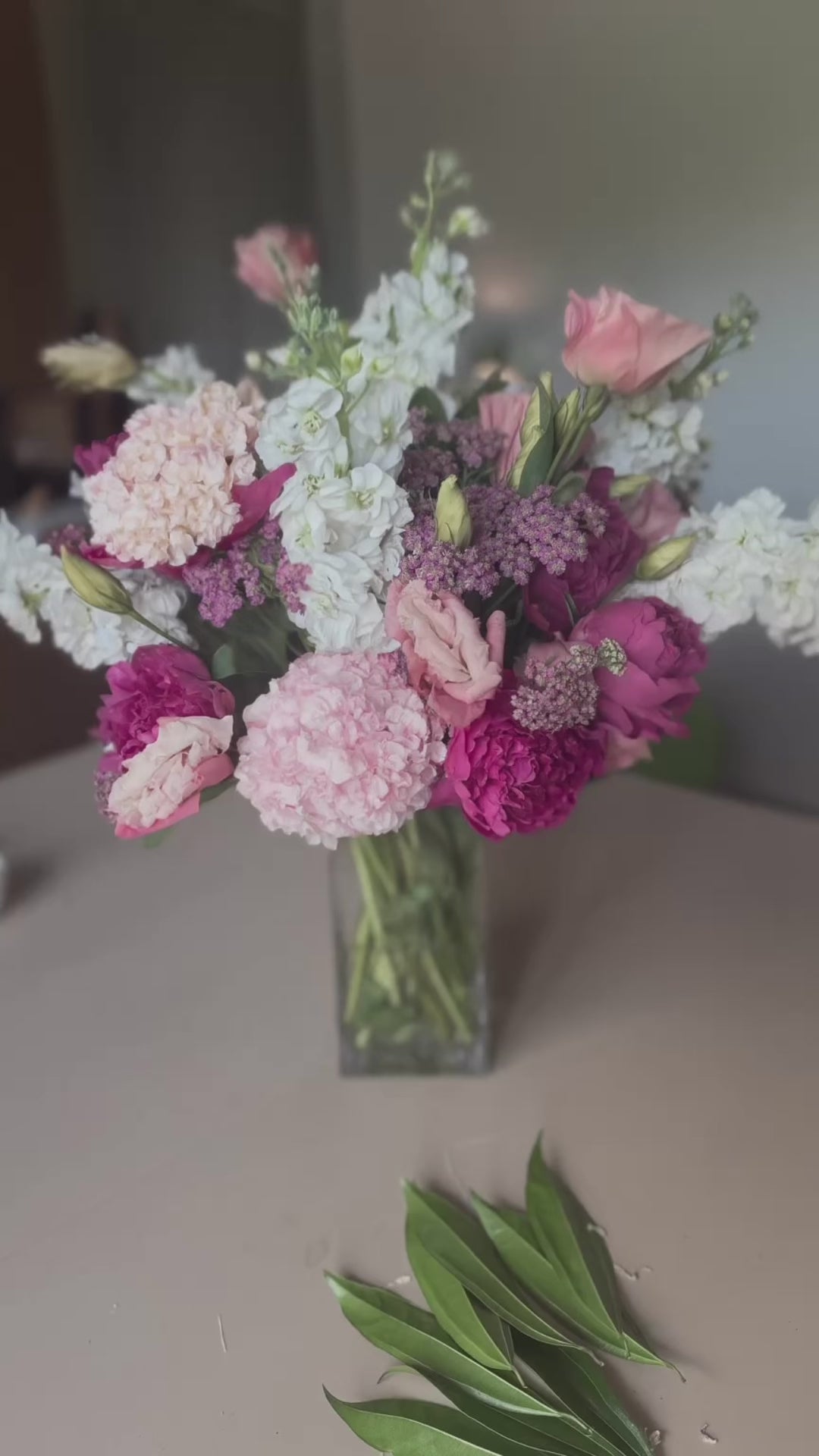 Bouquet Recreation Wall Art